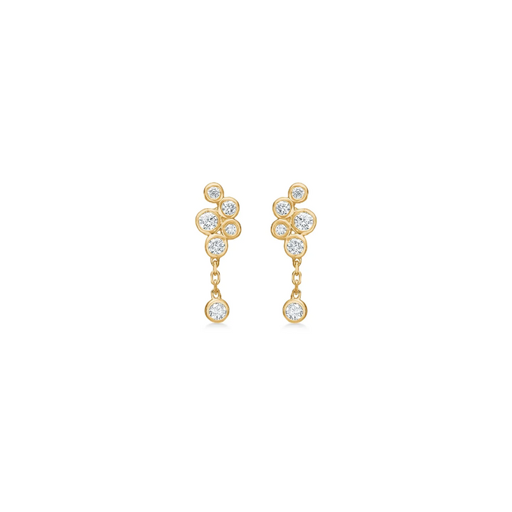 Mads Z - Diamond Dew 14 kt. ørestikker med diamanter - 1511123