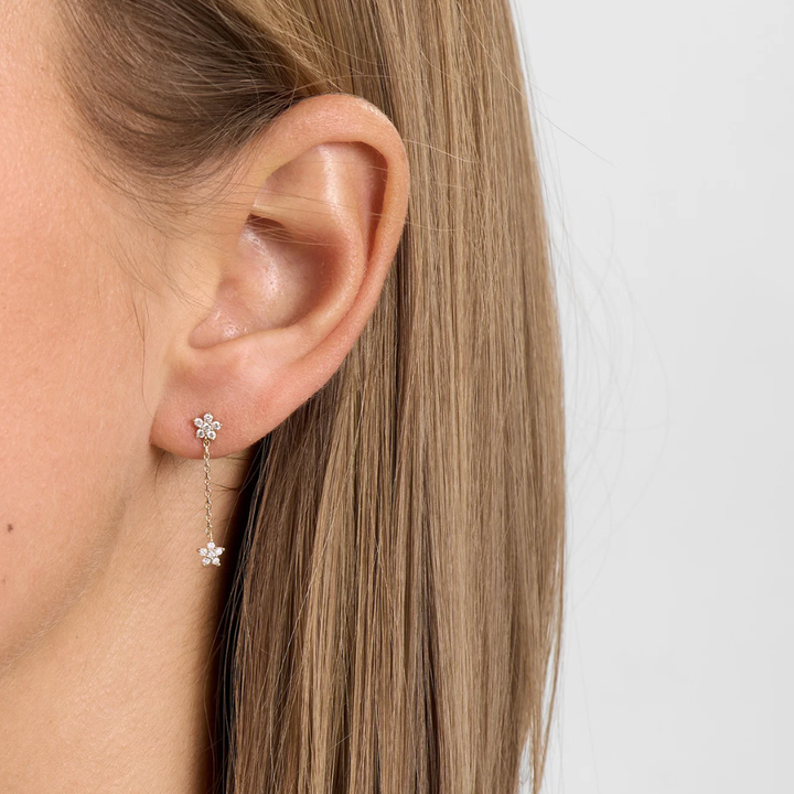 Mads Z - Céleste 14 kt. ørestikker med 0,12 ct. brillanter - 1511143