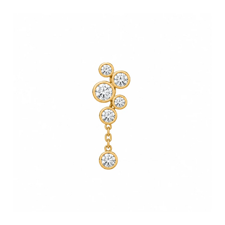 Mads Z - Diamond Dew vedhæng i 14 kt. guld med 0,16ct. diamanter - 1531123