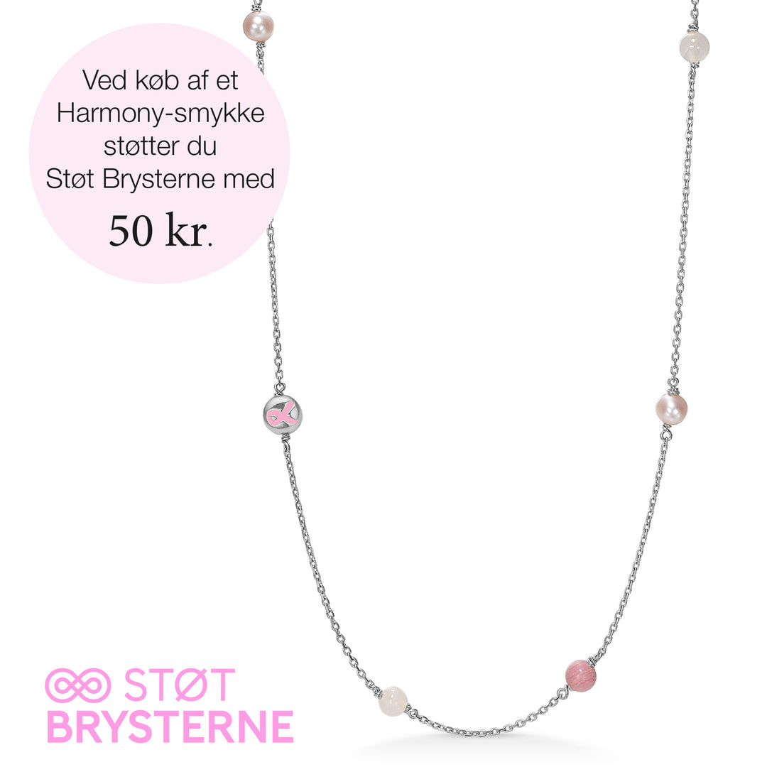 Mads Z - Støt Brysterne Harmony halskæde i sølv - 2126200