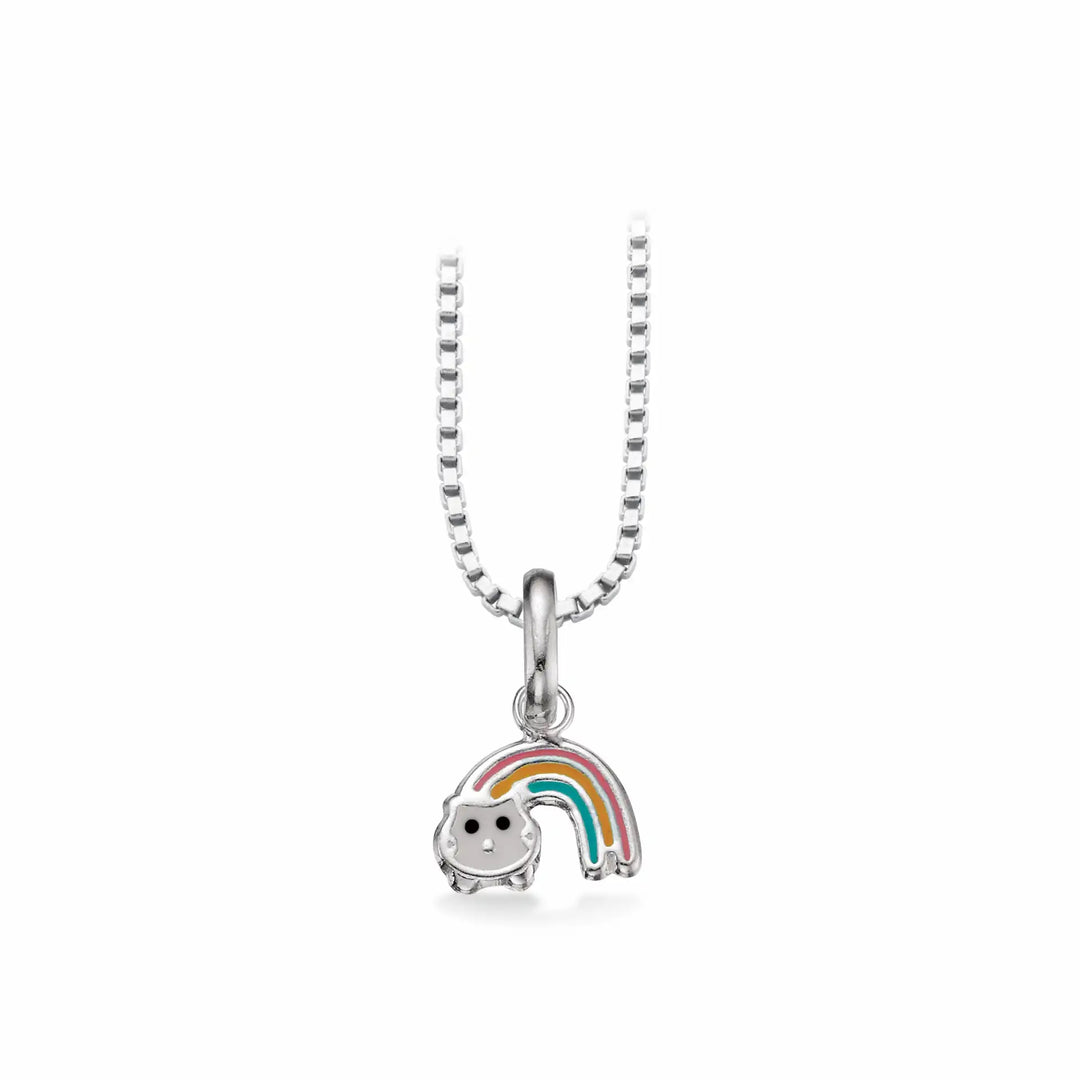 Scrouples - Børnehalskæde med regnbue fabel dyr - 234602