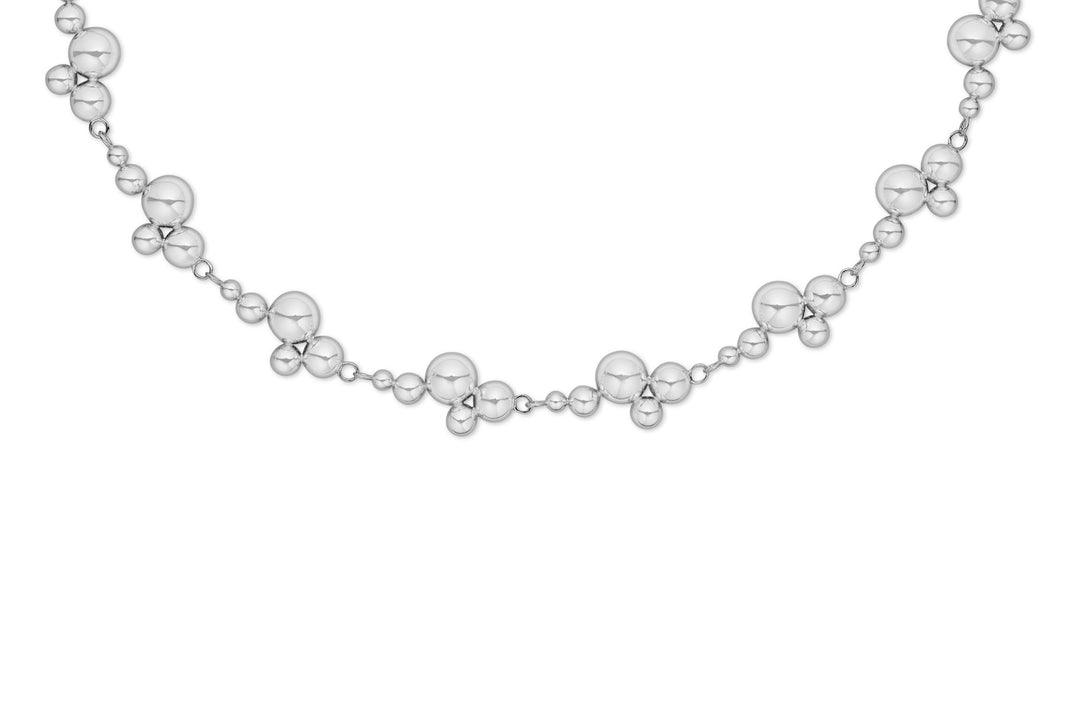 Randers Sølv - Kugle armbånd i sterling sølv - 243806-19