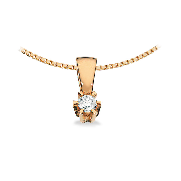 Scrouples - Prinsesse Vedhæng, 0,09ct diamant i guld / hvidguld - 2775,09