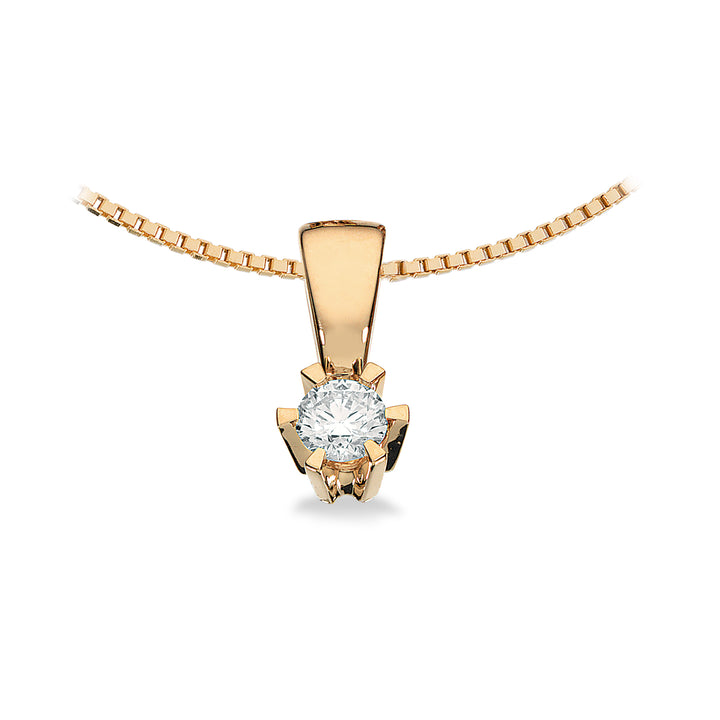 Scrouples - Prinsesse Vedhæng, 0,13ct diamant i guld / hvidguld - 2775,13