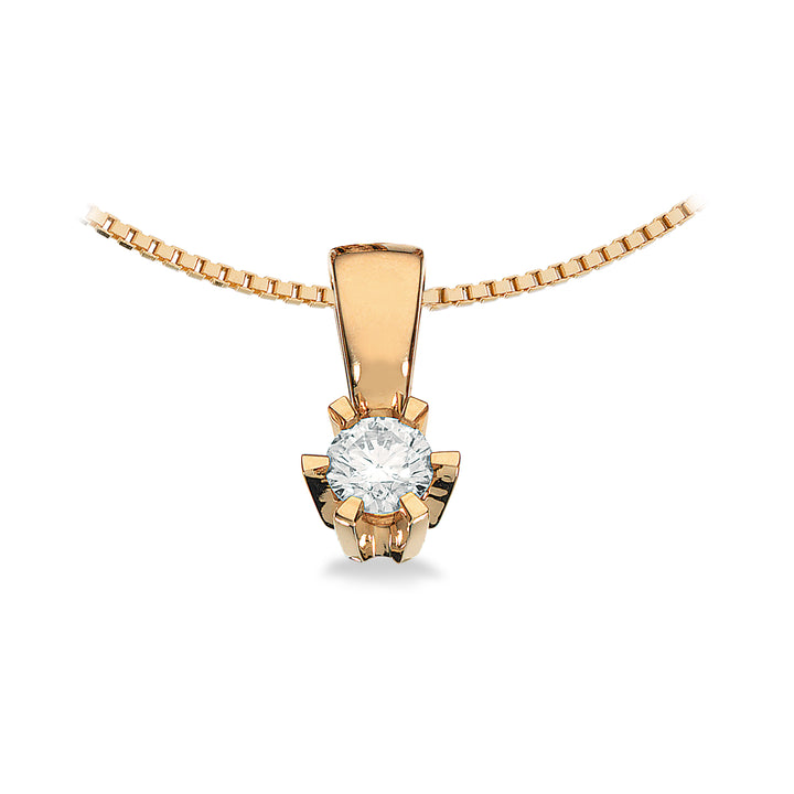 Scrouples - Prinsesse Vedhæng, 0,17ct diamant i guld / hvidguld - 2775,17