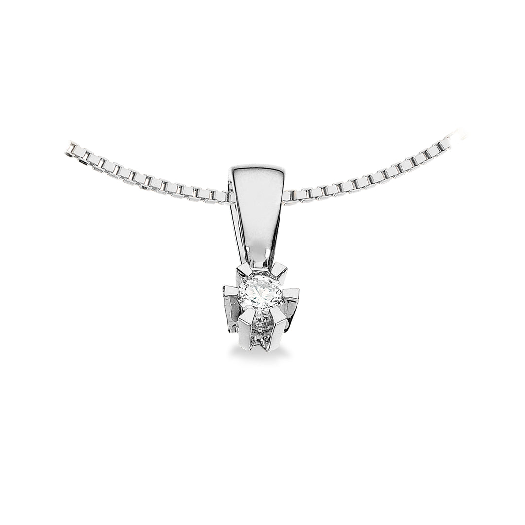 Scrouples - Prinsesse Vedhæng, 0,06ct diamant i guld / hvidguld - 2775,06