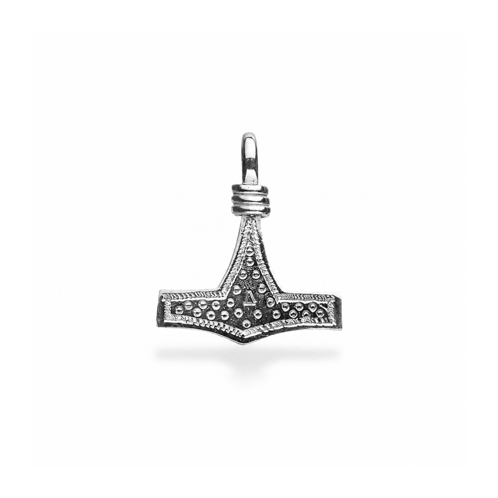 Scrouples - Thors hammer vedhæng i sølv, 20x18 mm - 2916s