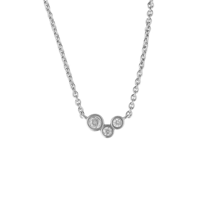 byBiehl - Stardust halskæde i sølv med sten - 3-4606a-r