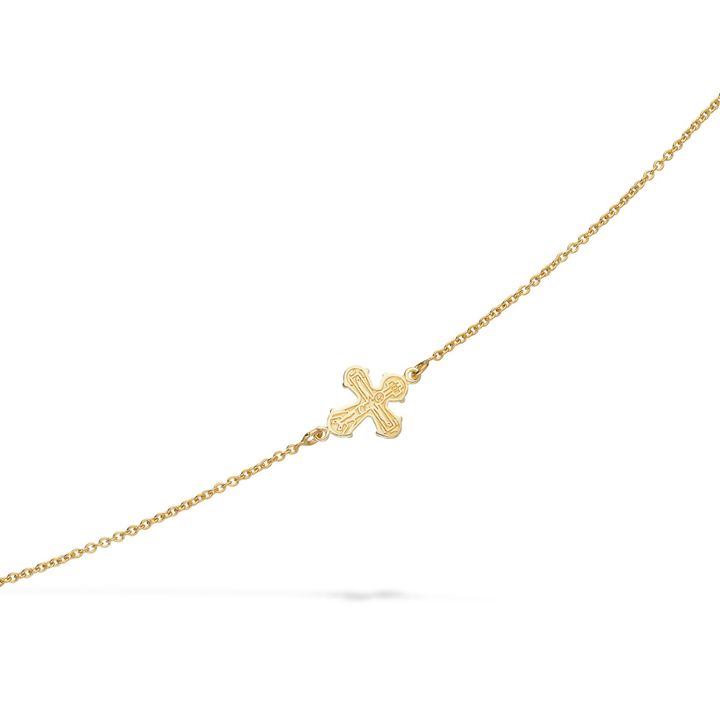 Scrouples - Dagmarkors armbånd 10x13mm i forgyldt med De 5 - 300482a,m