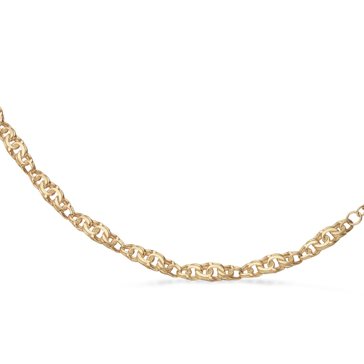 Scrouples - Bismark armbånd i forgyldt sølv - 301342a,m