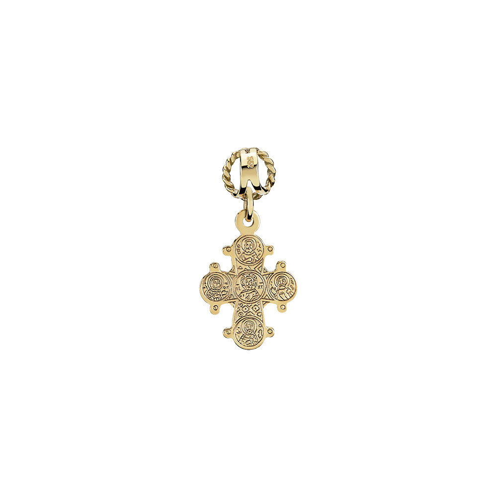 Lund Copenhagen - 8 kt. guld Dagmarkors, 14x12mm - 3061121