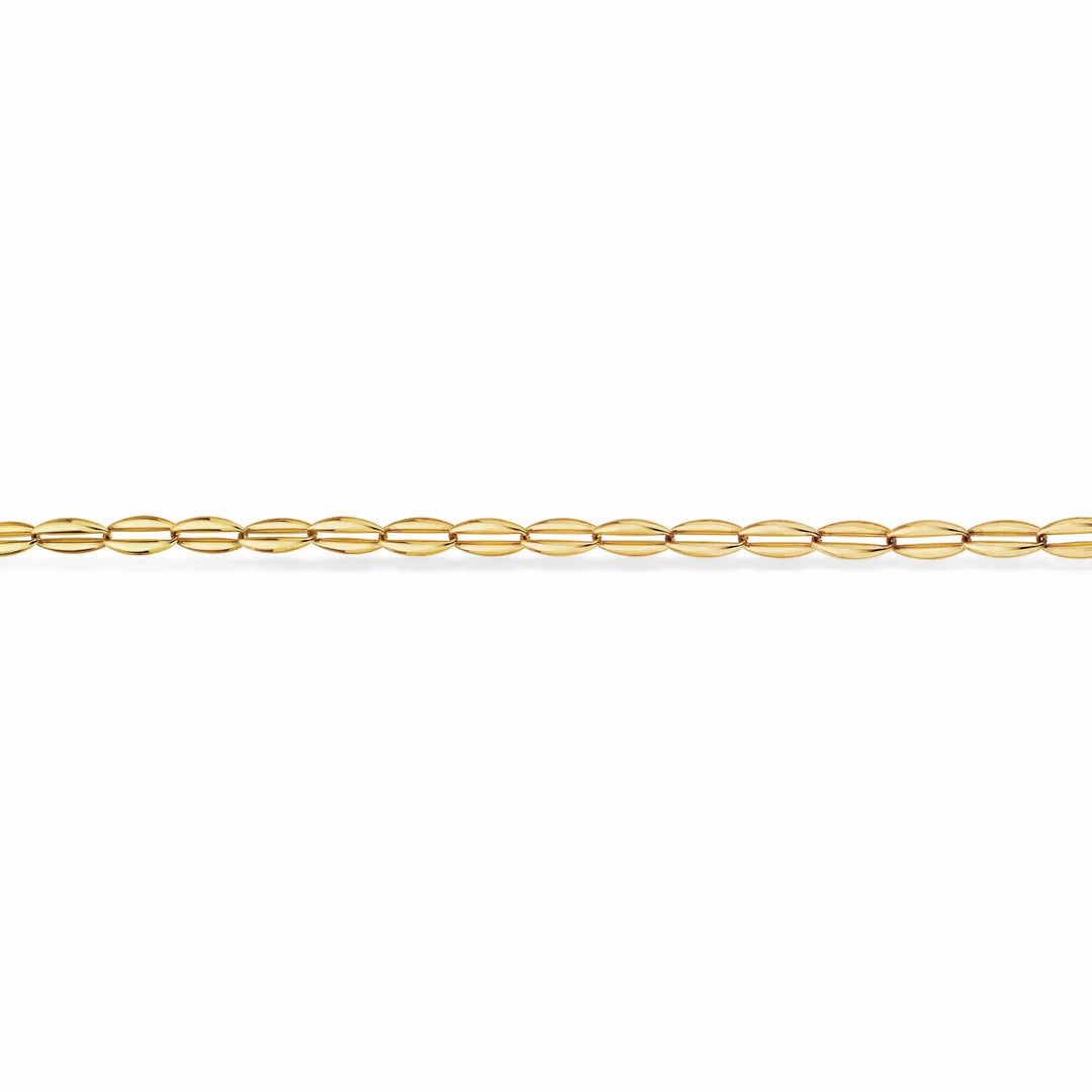 Scrouples - 8 karat guld armbånd med ovale åbne led - 34043a,m