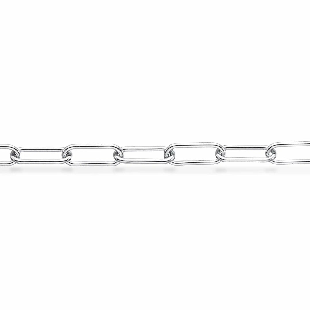 Scrouples - Sølv halskæde med åbne led - 28222h.m