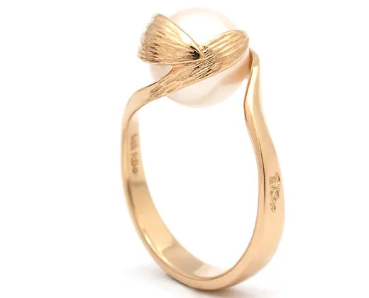 Per Borup - Daphne Changeling 14 kt guld ring med udskiftelig sten - 997R