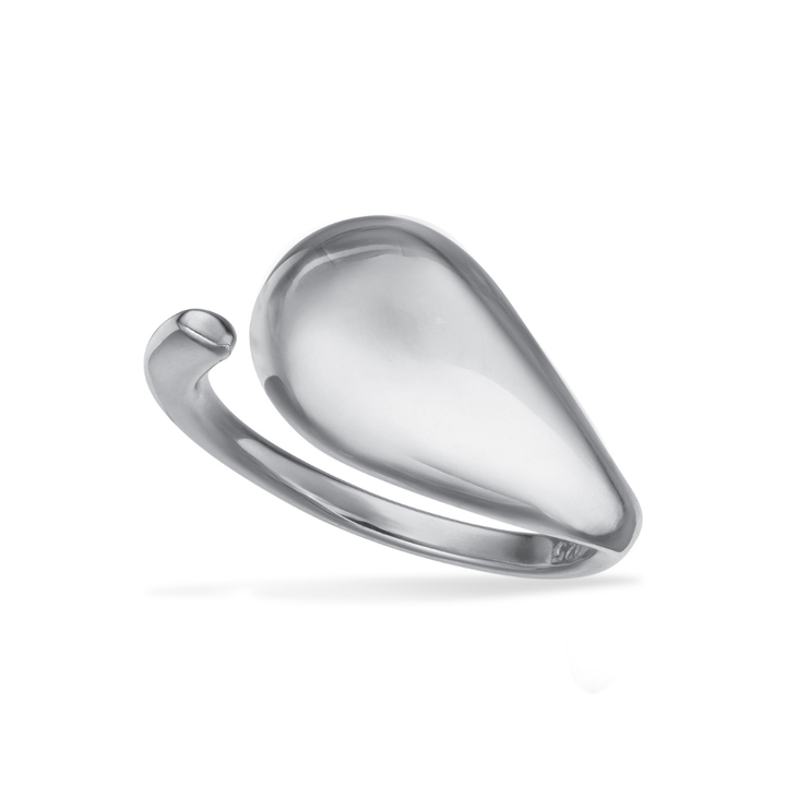 Scrouples - Enkelt dråbe ring i sterling sølv - 730862