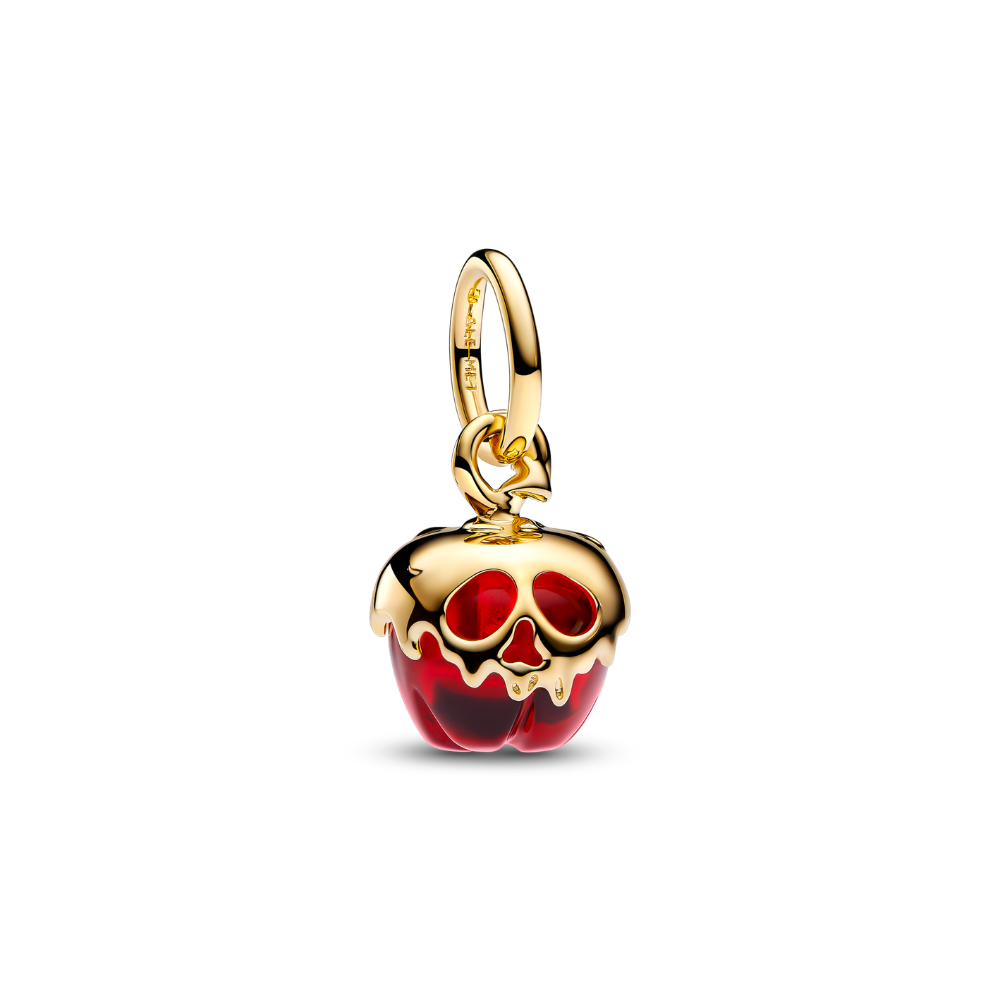 Pandora - Ond Dronning Æble Charm i forgyldt - 763421c01