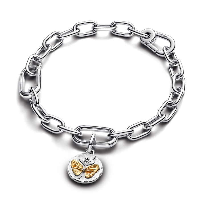 Pandora - Sommerfugl Medaljon Charm i sølv - 764803c01