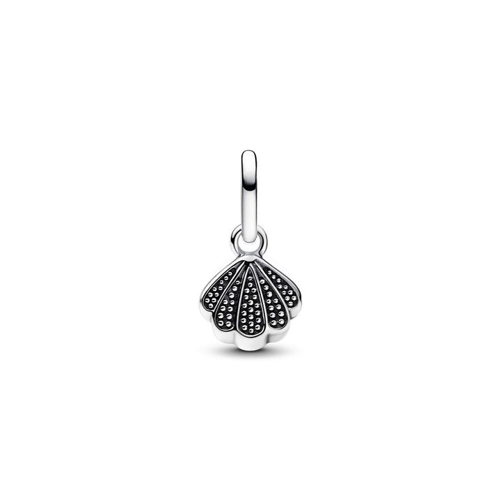 Pandora - Muslingeskal charm med sten - 793855c01