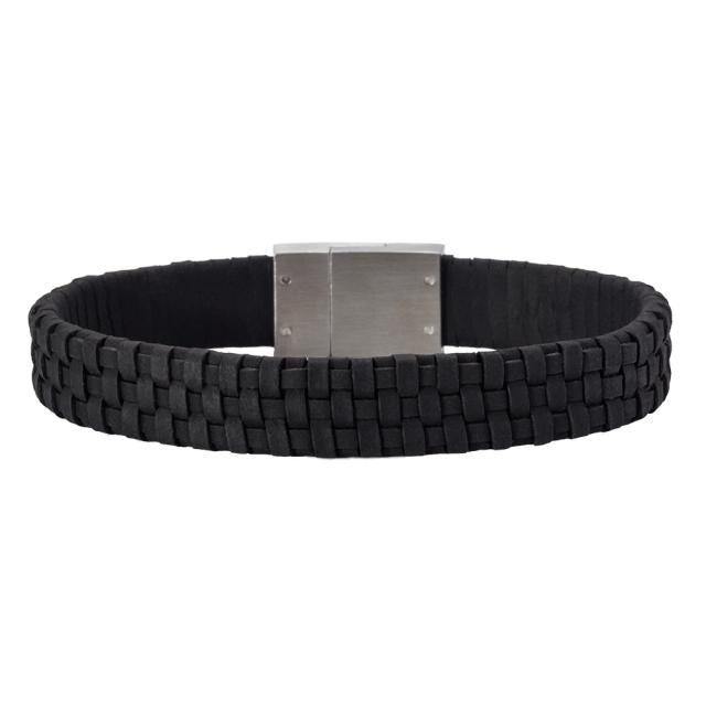 Nordahl - Son of Noa læderarmbånd med stål - 80970009