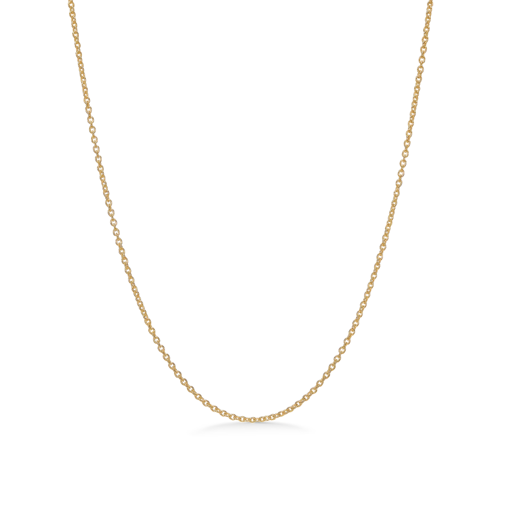 Mads Z - Forgyldt sølv ankerkæde, justerbar 40-45 cm - 9220001