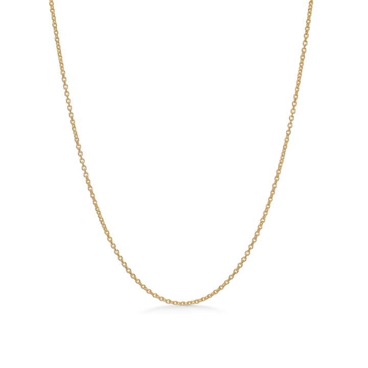 Mads Z - Forgyldt sølv ankerkæde, justerbar 40-45 cm - 9220001