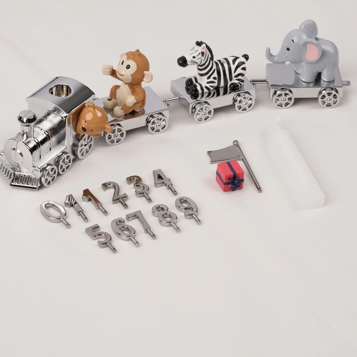 Noa Kids - Forkromet fødselsdagstog med zoo - 97015483504*