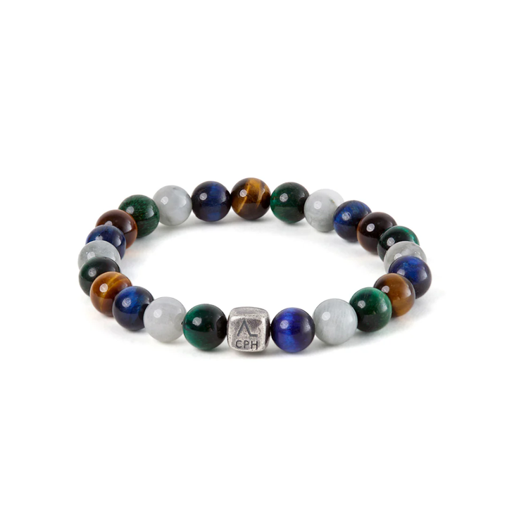 Alexander Lynggaard - Milano armbånd med Eagle Eye sten, 8 mm  - C10630