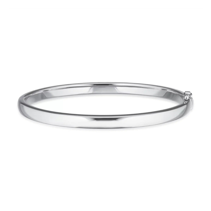 Scrouples - Armring i Rhodineret sterling sølv, 5mm bred - 695812
