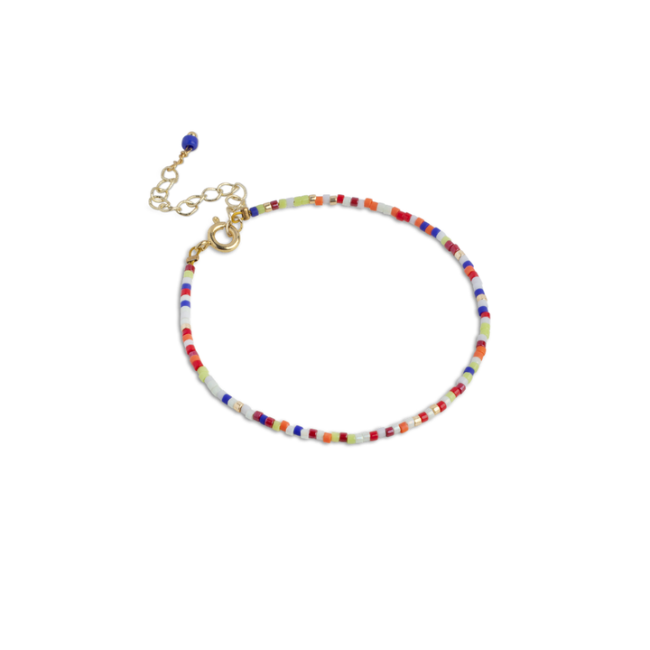 Enamel - Petra Boho armbånd i forgyldt stål - B160G-Boho