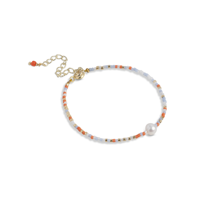 Enamel - Petra Daydream armbånd i forgyldt stål - B160G-Daydream