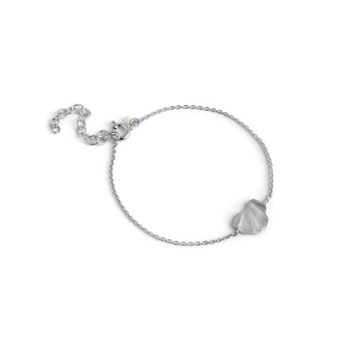 Enamel - Wave armbånd i forsølvet messing - B163SB