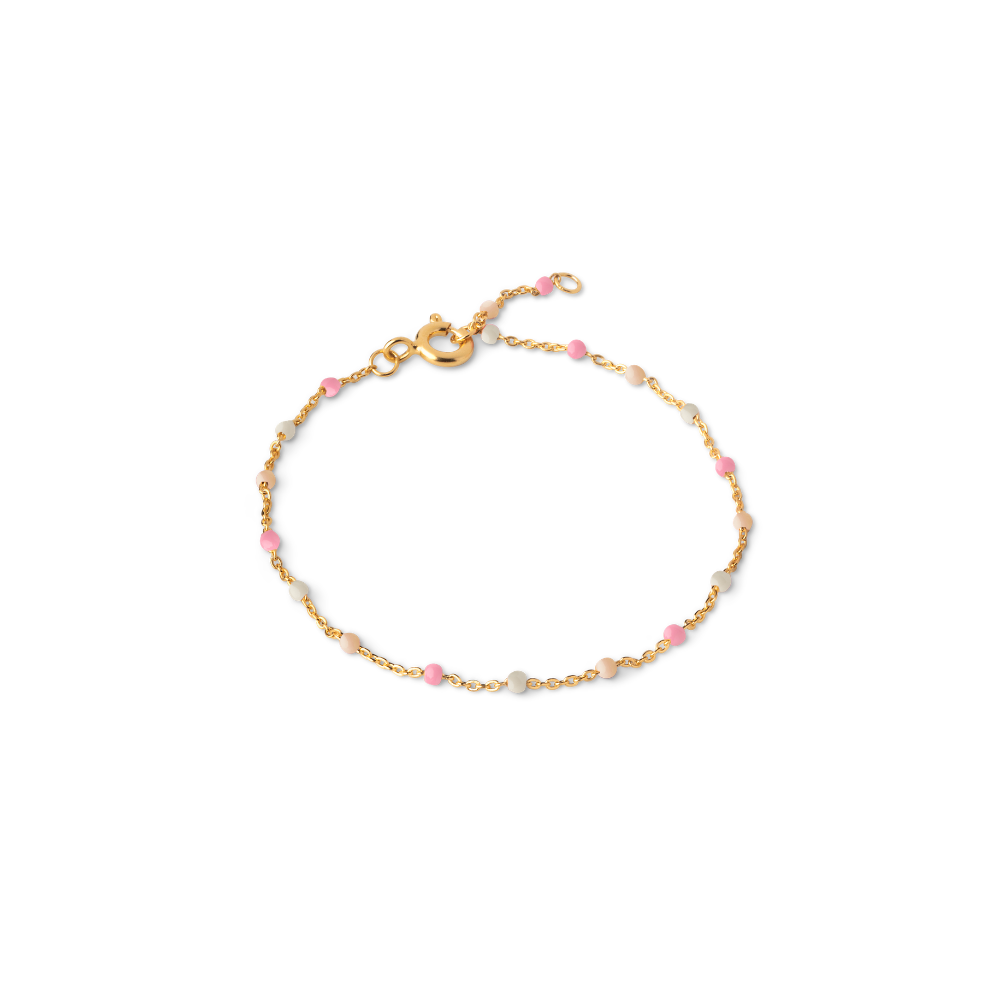 Enamel - Lola Tropical armbånd i forgyldt - B66G_2-Tropical