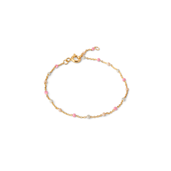 Enamel - Lola Tropical armbånd i forgyldt - B66G_2-Tropical