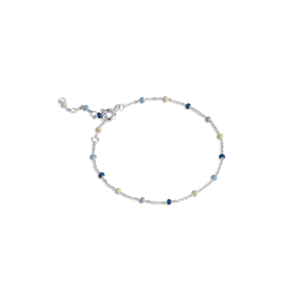 Enamel - Lola Marine armbånd i sølv - B66S_2-Marine