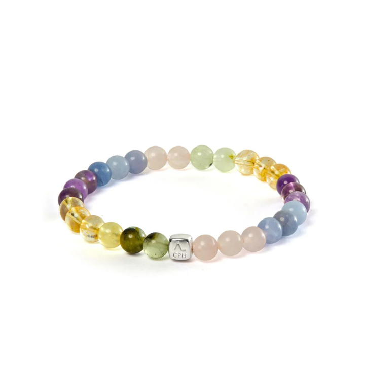 Alexander Lynggaard - Saint Tropez 6 mm armbånd med multifarvede sten - C10550