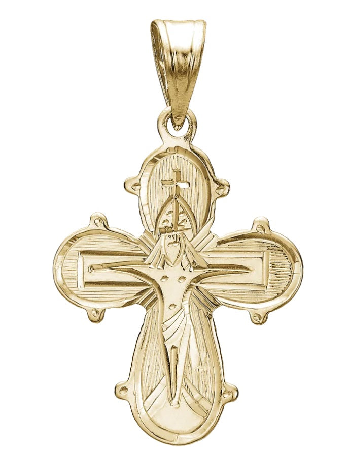 8kt guld dagmarkors, gravering på kors, guld vedhæng, personlig gave, tidløst kors, guld smykker.