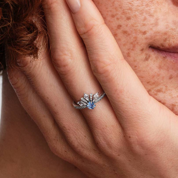 Pandora - Disney Frost Elsa Tiara ring i sølv - 194134c01