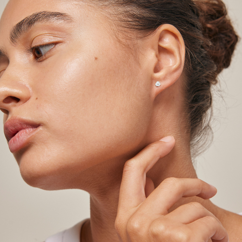 Enamel - Rio Mini Stud i sølv - E331SM