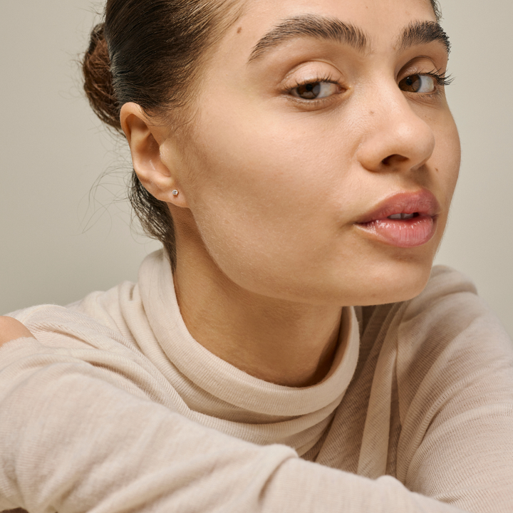 Enamel - Clara Stud i forgyldt - E433G