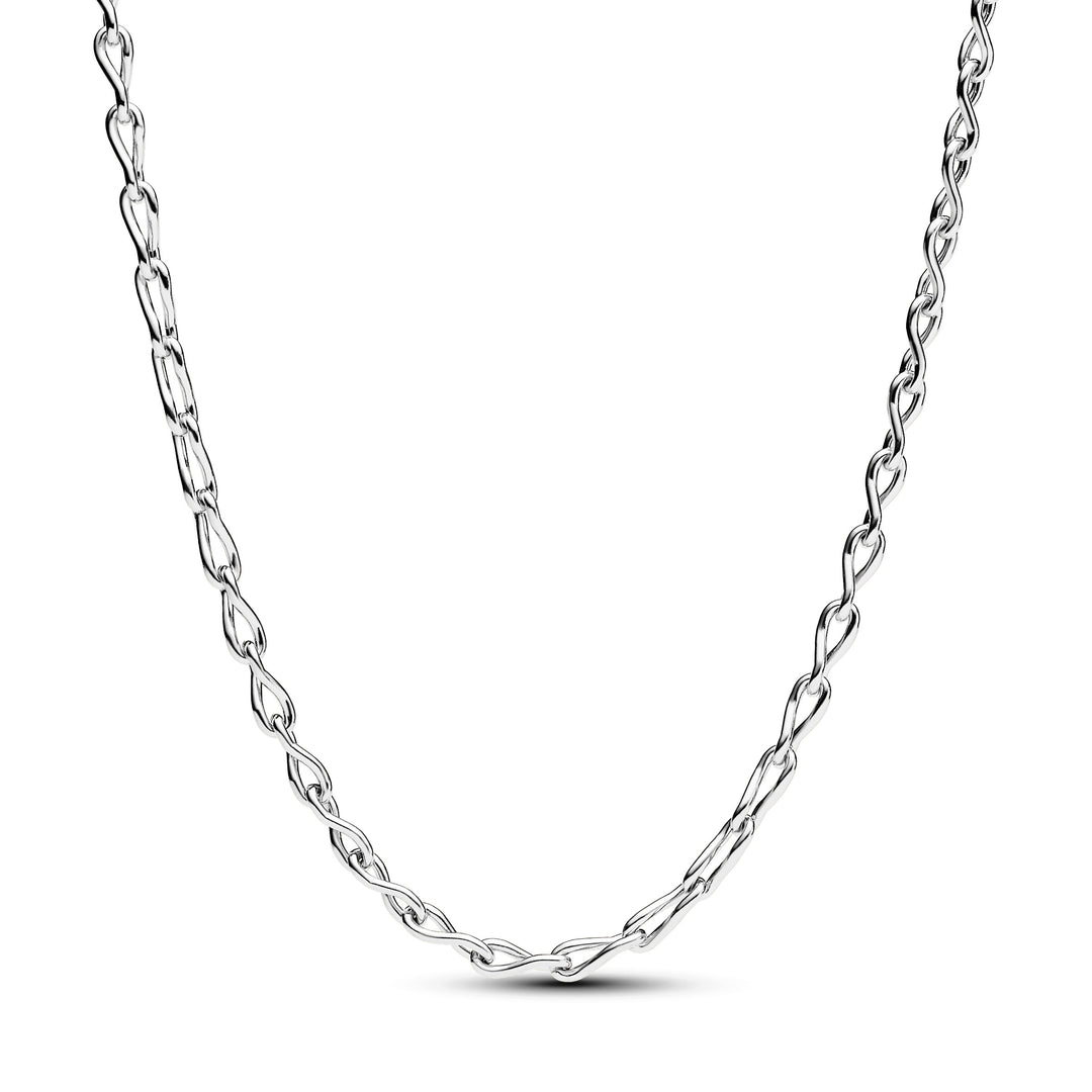 Pandora - Sølv halskæde med uendelighedsled - 393052c00