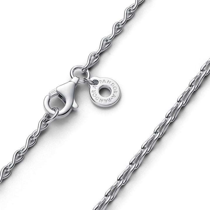 Pandora - Sølv halskæde med uendelighedsled - 393052c00