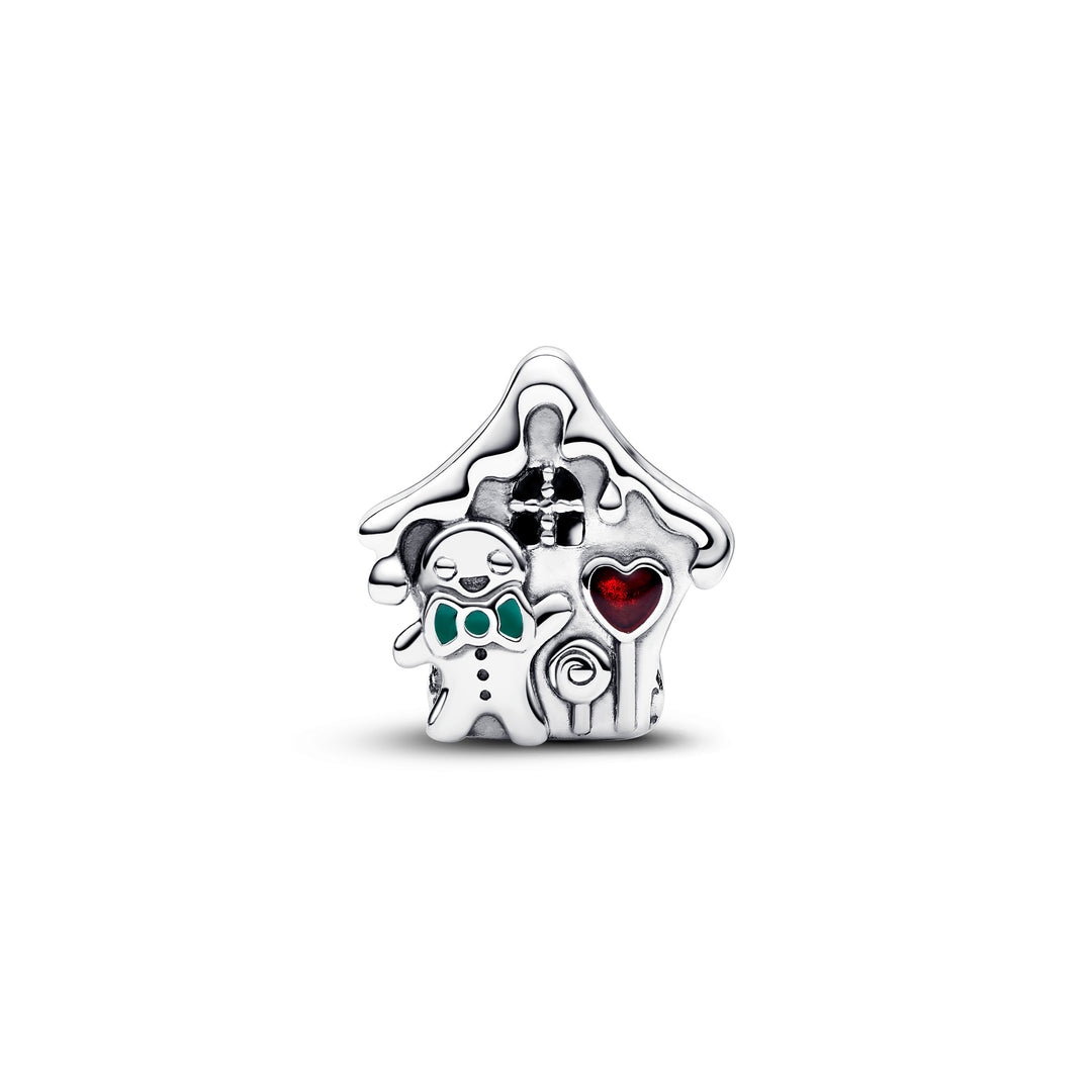 Pandora - Honningkagehus sølv charm - 792823c01