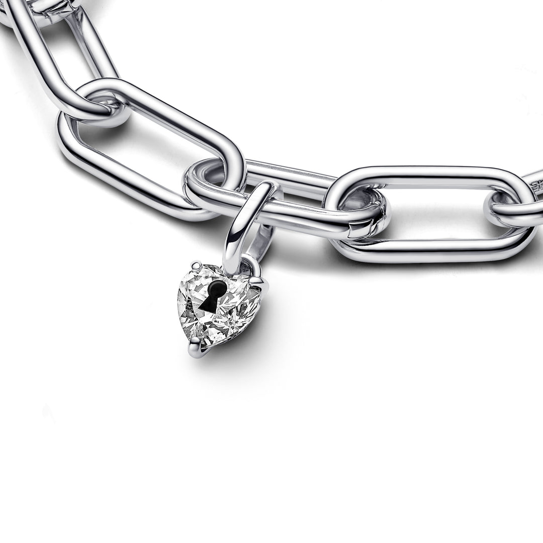 Pandora - ME nøglehulshjerte charm i sølv - 793086c01