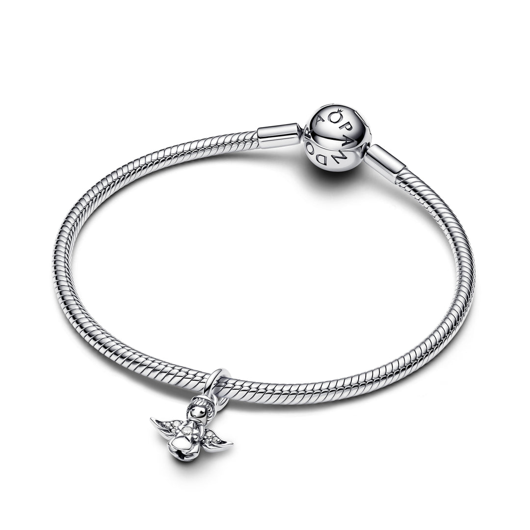 Pandora - Engle charm i sølv - 793598c01