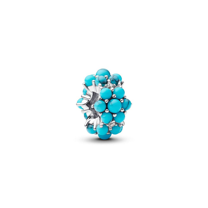 Pandora - Ocean charm med tyrkis sten - 793897c02