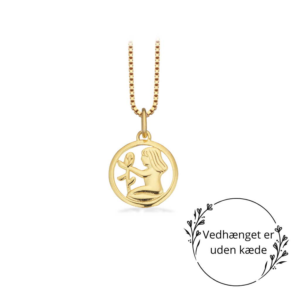 Scrouples - Guldbelagte stjernetegn vedhæng - Vælg variant - 3302fg