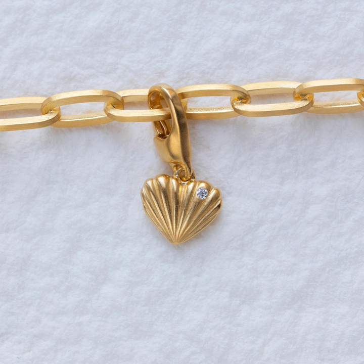 byBiehl - Just Love charm i guldbelagt - 7-5214a-gp-b