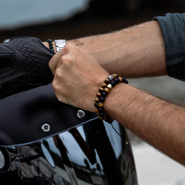 Alexander Lynggaard - Knyttet Los Angeles armbånd, 8mm - B00023
