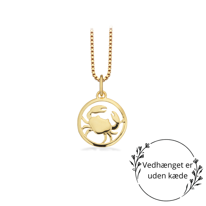 Scrouples - Guldbelagte stjernetegn vedhæng - Vælg variant - 3302fg