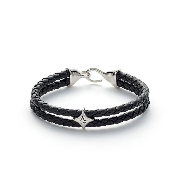 Alexander Lynggaard - Bolo læder armbånd i sort - L00020